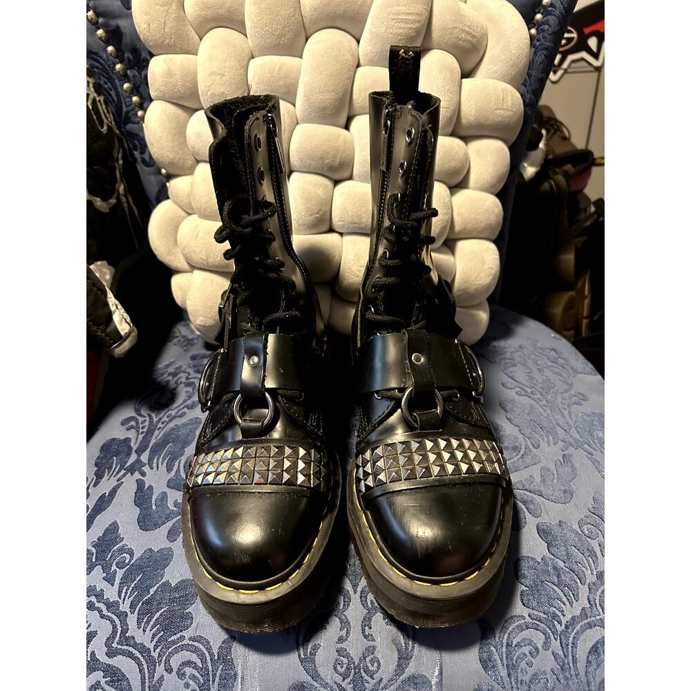 Dr Martens Jadon Hi Stud size 7/EU 38 - Picture 3 of 9